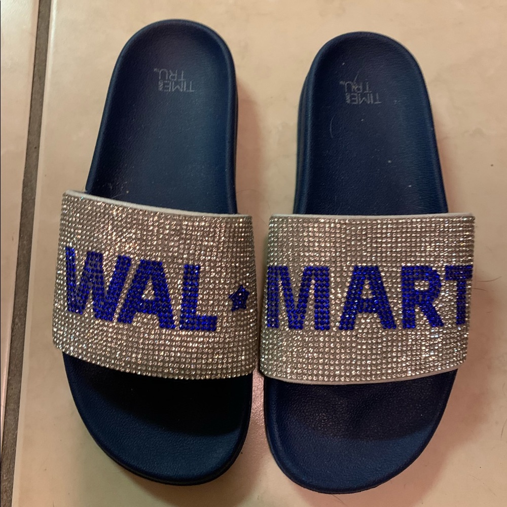 Bedazzled Walmart slides